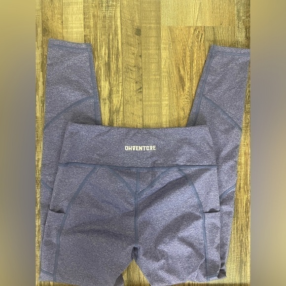 Uhventure Artic Glacier Leggings Marble Purple Medium - Picture 8 of 8